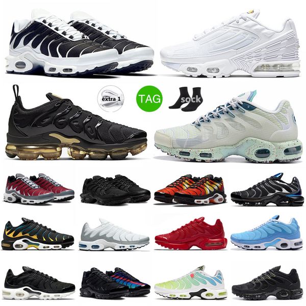 

men women outdoor shoes tn plus 3 terrascape triple black unity teal yellow gradients navy peachy hues mens running trainers outdoor sports