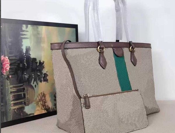 

fashion handbag totes womens double letter large capacity shopping designer bags woman trendy shoulder bag wf2105122