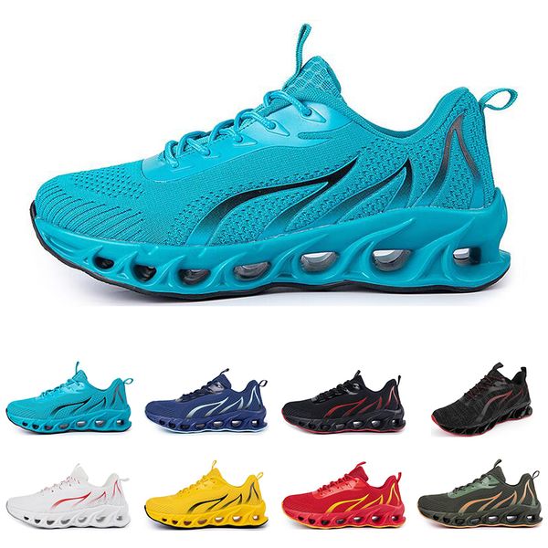 

mens women running shoes summer ventilation white black blue red sports sneaker 011