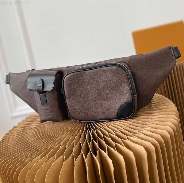 

outdoor waist bag fashion chest bag men's and women's classic letter print design casual purse