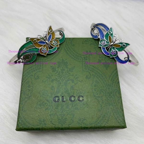 

60% off 2023 new luxury fashion jewelry for new enamel color matching bracelet temperament light luxury high texture style jewelry, Black