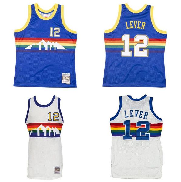 

lafayette "fat" lever basketball jersey s-6xl mitchell ness jersey 1987-88 men women youth retro jerseys, Black;red
