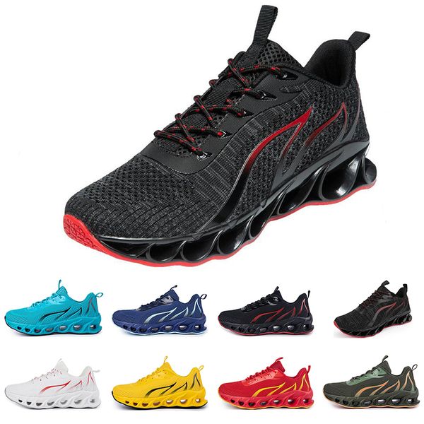 

mens women running shoes summer ventilation white black blue red sports sneaker 015
