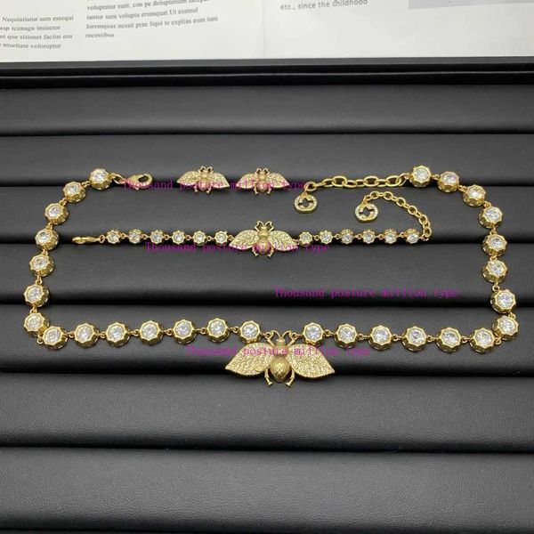 

diamond necklace bracelet earnail female luxury ornament, Black