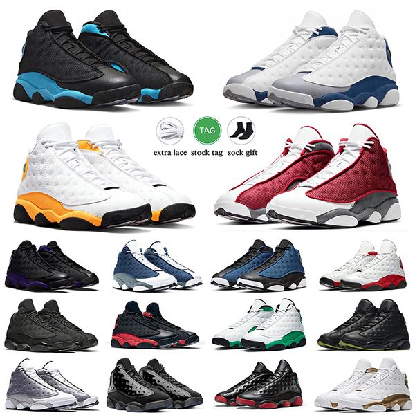 

original basketball shoes 13 13s mens sneakers women sports trainers new style of black cat playoffs court purple lucky green bred universit
