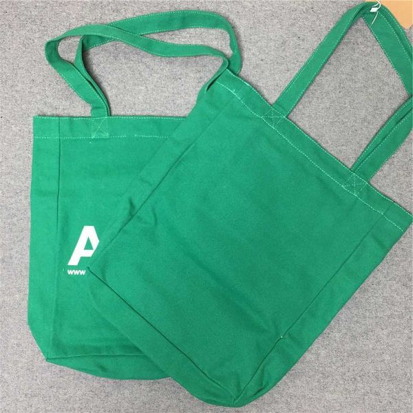 

south korea pop single ap printing portable shoulder bag printing letters denim canvas bag shopping bagap