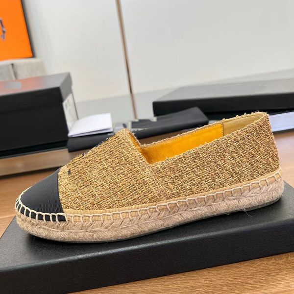 

flat bottomed dress shoes designer fisherman shoes splicing fashion woven hemp rope large bottom sleeve comfortable round head casual canvas, Black
