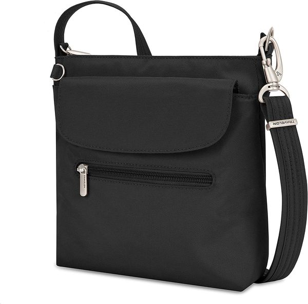 

travelon anti-theft classic mini shoulder bag