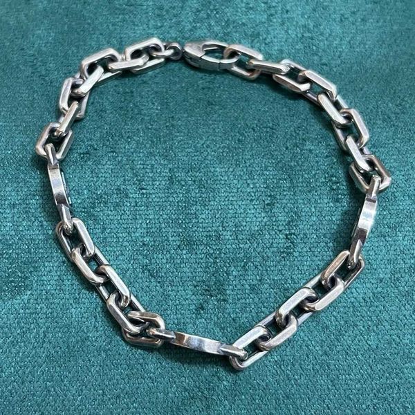 

80% off 2023 new luxury fashion jewelry for bracelet used three double bracelets with interlocking buckle for men and women, Black