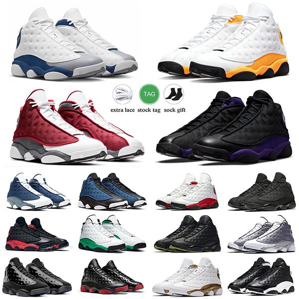 

classic basketball shoes 13 13s mens sneakers women sports trainers new style of black cat playoffs court purple lucky green bred university