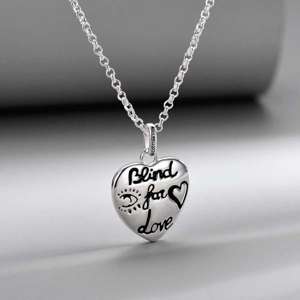 

20% off 2023 new luxury fashion jewelry for double ancient family love fearless necklace men's women's personality trend flower an, Silver