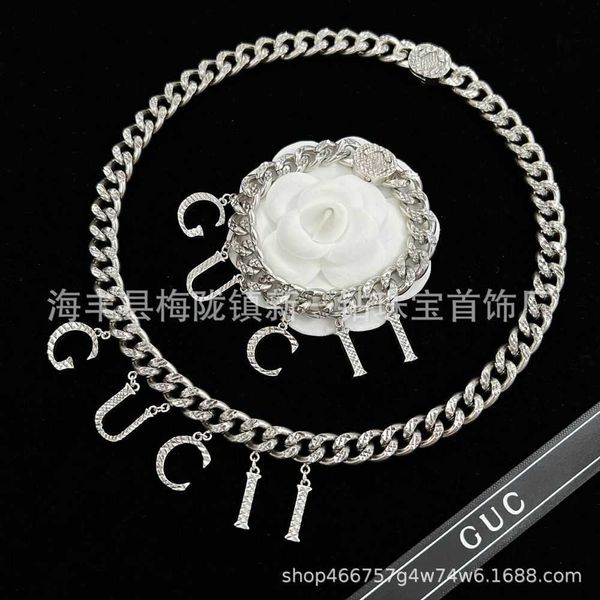 

design luxury jewelry chain tassel necklace bracelet women light cool style couples, Silver