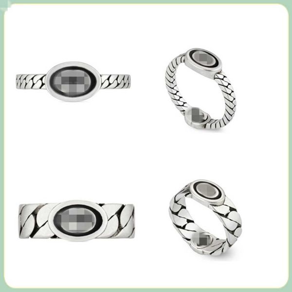 

20% off all items 2023 new luxury fashion jewelry for high version double new maison couple glue drop black enamel men's and women&#039, Silver