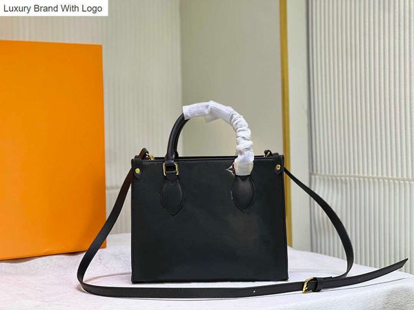 

l bag handbags classic tote bag with clutch wild at heart onthego shopping mini handbag purse women fashion genuine leather shoulder bags mu, Black