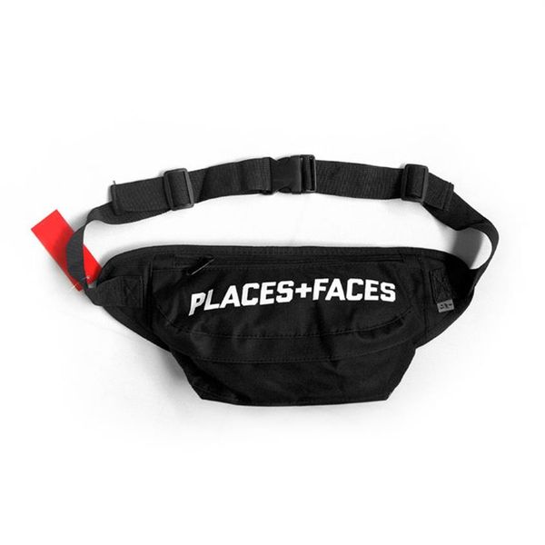 

places faces life skateboards stylist bag 19ss new p f mens womens shoulder bag mini cute waist bags2823