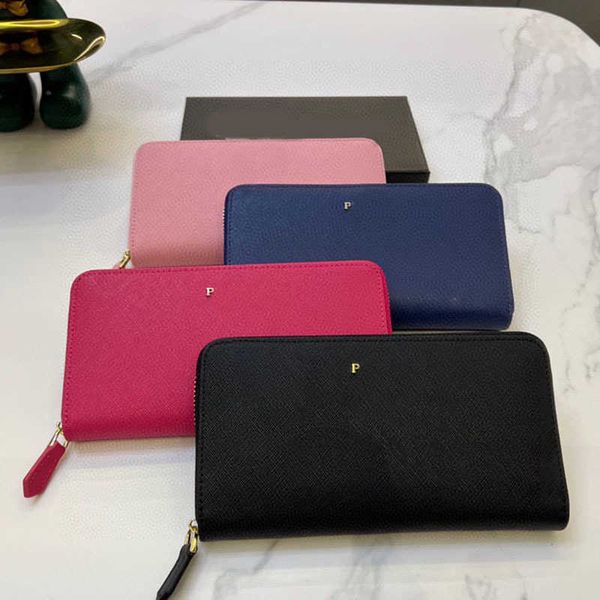 

designer purse zipper wallets card holder purse luxury mens women leather business credit card holder purse 220905/230224, Red;black