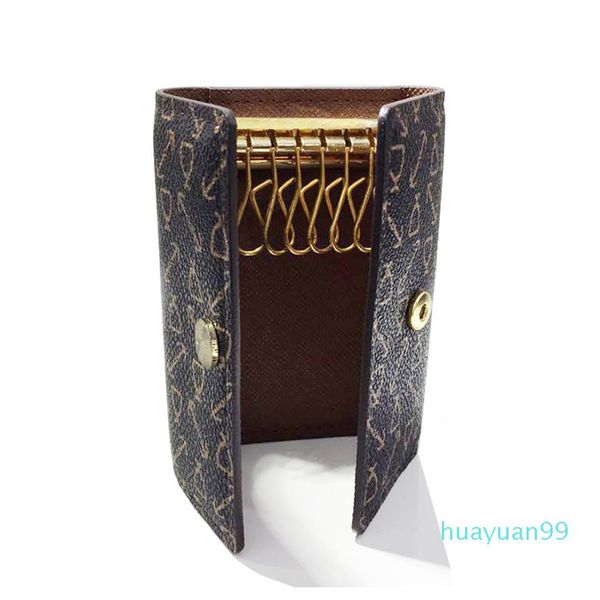

new-old cobbler selling 6 key holder qualiy coated canvas real leather lining fashion wallet delivery281l, Red;blue