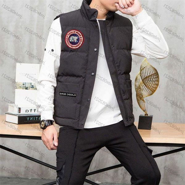 

Down Jackets Canadian Usa winter outdoor Popularity Mens down Vests luxury bodywarmer fashion jackets Womens Gilet Designer Coat Male D Jmeu, Plastic bag