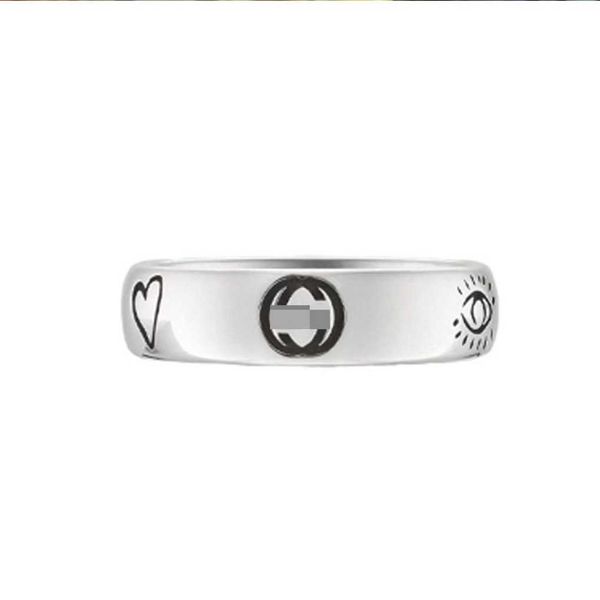 

fashion collection 2023 new luxury fashion jewelry for new double sterling silver love fearless flower and bird couple ring family gift