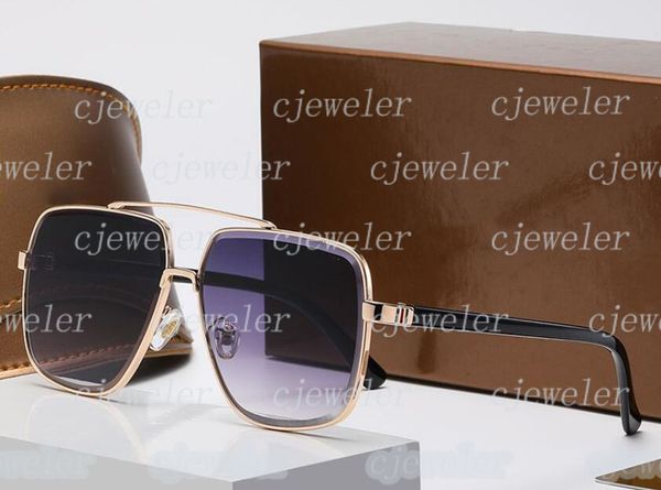 

Sunglasses Gujia designer Cupped Square large frame uv380 Sun Glasses Metal double Beam frame Driver Sunglasses luxury for mens bijoux cjewelers