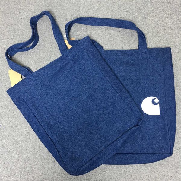 

selling fashion denim bag single shoulder handbag joint brand canvas bag shopping bagap