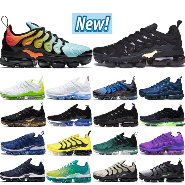 

running shoes tn plus vapor plus max men womens triple black white university blue mint foam laser midnight navy sports sneakers trainers de