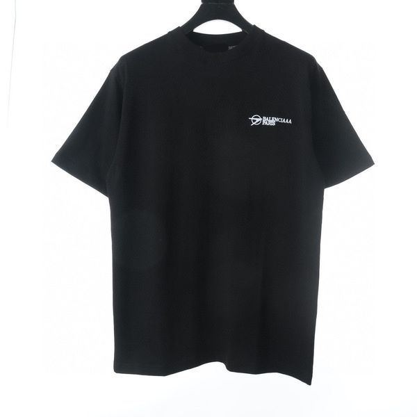 

men's plus tees & polos round neck embroidered and printed polar style summer wear with street pure cotton r2wr, Black;brown