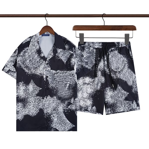 

2022 designer spring summer casual shirts leather shirt letters tee men women cotton, White;black