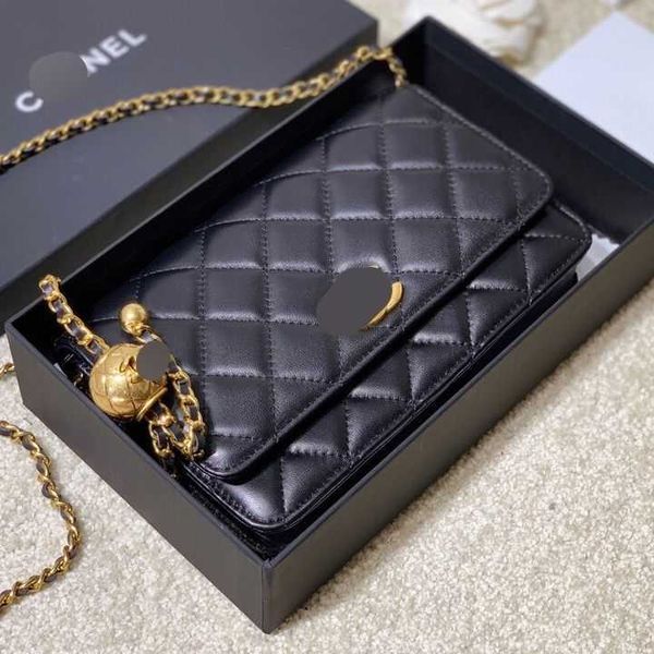 

cc designer luxury channelity bags for women black handbag crossbody leather chain slant shoulder clutc flap totes bag purses solid hasp wai