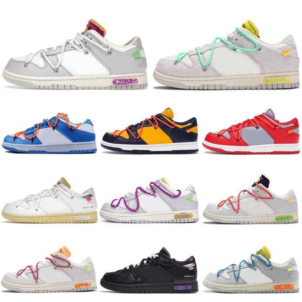 

new designer ow men women running sports shoes no.1-50 lot the offs white sb dunks low skate university blue fragment skate platform shoe tr