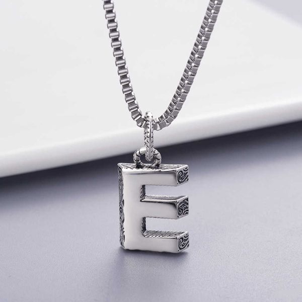 

high-quality luxury jewelry same silver 26 english e necklace version