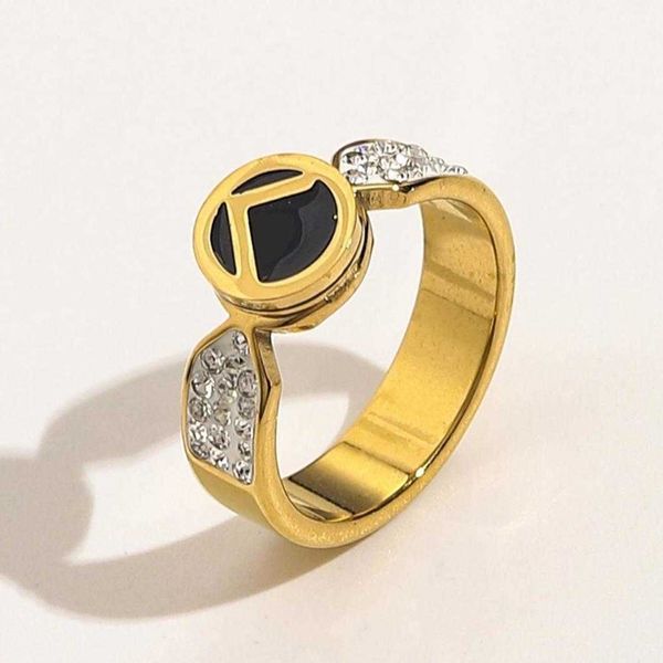 

factory direct sales 2023 new luxury fashion jewelry for titanium new titanium simple stainless steel enamel dripping oil white mud diamond, Silver