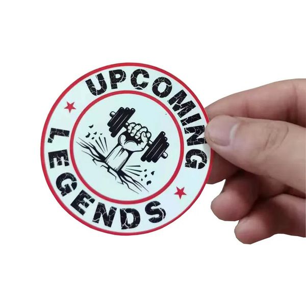 

custom 2" circle sticker label printing 2 inch waterproof round labels stickers logo design making for jar bottles gift packages