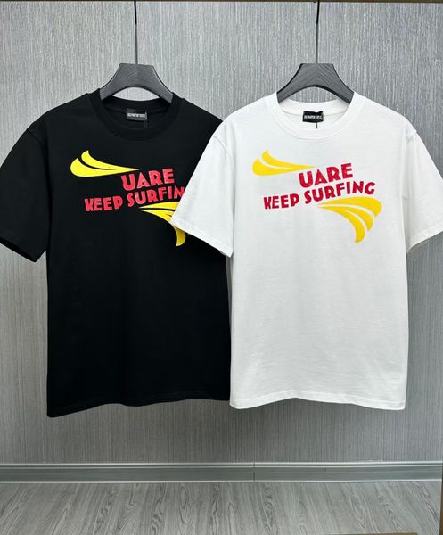 

dsq phantom turtle men's t-shirts mens designer t shirts black white keep surfing cool t-shirt men summer fashion casual street t-shirt, White;black