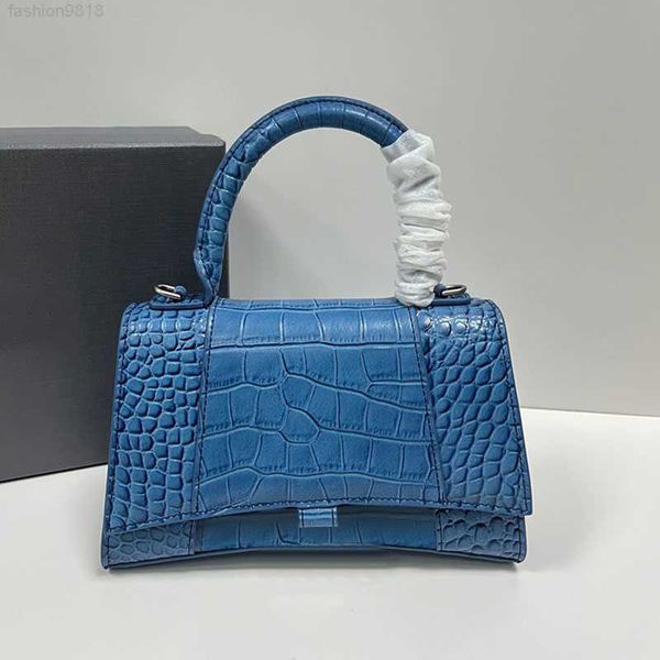 

handbags crossbody bag fashion shoulder bags crocodile embossed cowhide tote purse half moon bottom metal hardware letter adjustable