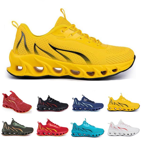 

men women running shoes summer ventilation white black blue red sports sneaker 038