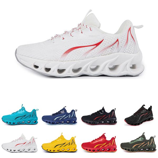 

mens women running shoes summer ventilation white black blue red sports sneaker 007
