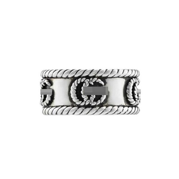 

factory wholesale 2023 new luxury fashion jewelry for classic double fried dough twists interlocking sterling silver luxury men and women&#0