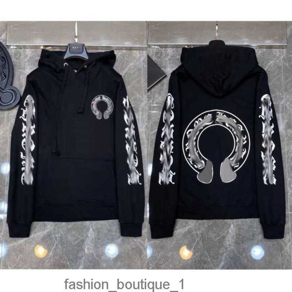 

luxury fashion mens jackets sweatshirts designer hoodies ch sanskrit sweater zipper hooded cross pullover hoodie casual men women coat9181e, Black