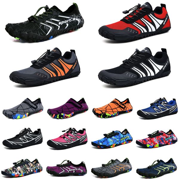 

water shoes white black orange pink wading shoes beach shoes couple soft-soled creek sneakers grey barefoot skin snorkeling wading fitness w