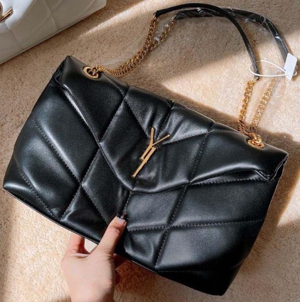 

2023 9 a more colors luxurys designers fashion flap bags womens quilted shoulder bag gold chain leather crossbody handbags purses black tote