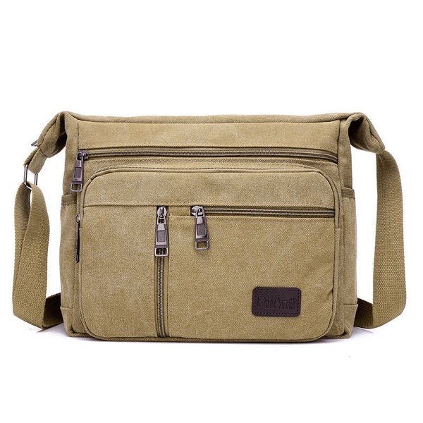 

waist bags men canvas shoulder casual tote travel men's crossbody bag luxury messenger fashion handbag 230306
