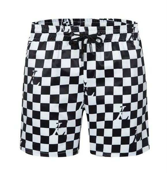 

mens designers shorts summer men beach pants casual designer short sports fashion quick drying black and white asian size m-4xl 06, White;black