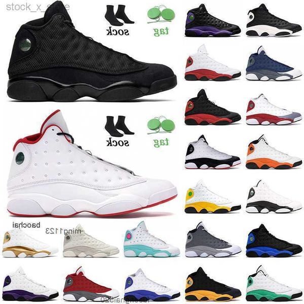 

2023 casual basketball shoes 13 13s xiii mens women jumpman black cat history flight phantom starfish hyper royal chicago trainers cxab