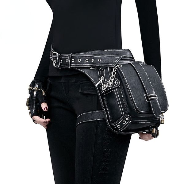 

waist bags steampunk retro outdoor messenger bag women's mobile phone waist 230306