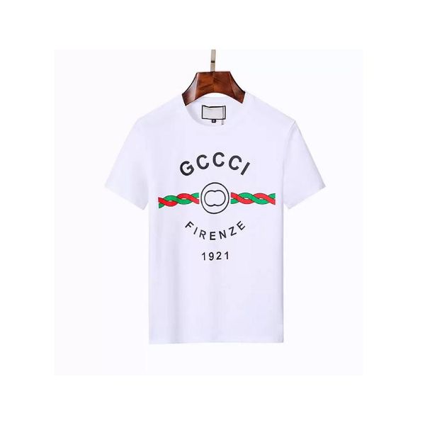 

2023 brand men's t-shirts fashion box tee logo t shirts couple tees, White