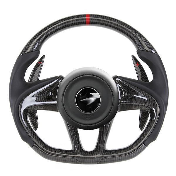 

car carbon fiber driving wheel for mclaren 720 upgrade racing steering wheel