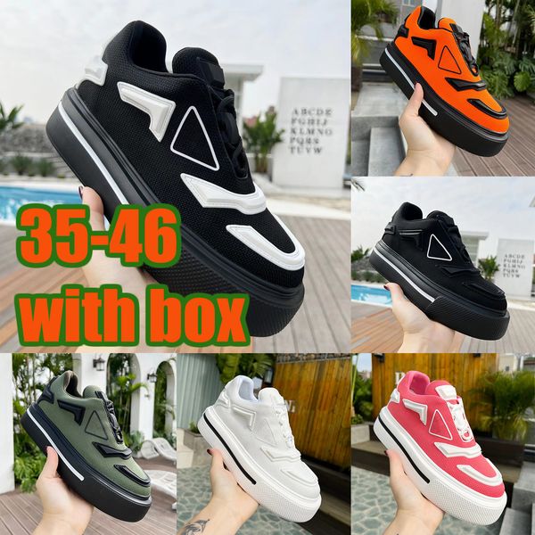 

designer new casual shoes thick sole heightens men women breathable mesh cloth hundred match men shoes white black orange match color sneake