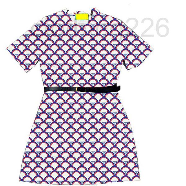 

designer latest belt dresses women print skirt summer elegant charm street style personality girls skirts clothing ojhe, Black;gray