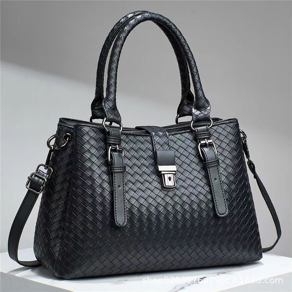 

fashion plaid bag pu female large capacity big handbag checkerboard handbags trendy casual one shoulder messenger tote bags trend